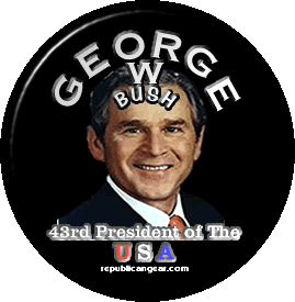 george W Bush 43rd President Round.gif